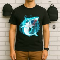 Leaping Shark Attack T-Shirt