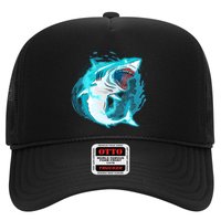 Leaping Shark Attack Trucker Hat