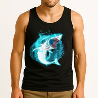 Leaping Shark Attack Tank Top