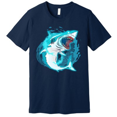 Leaping Shark Attack Premium T-Shirt