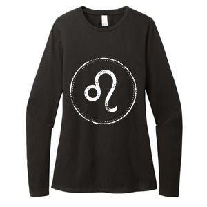 Leo Sign Astrology Zodiac Womens CVC Long Sleeve Shirt