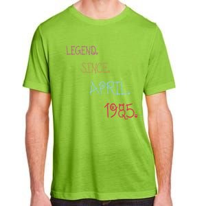 Legend Since April 1985 Birthday Gamers Gift Adult ChromaSoft Performance T-Shirt