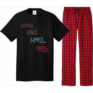 Legend Since April 1985 Birthday Gamers Gift Pajama Set