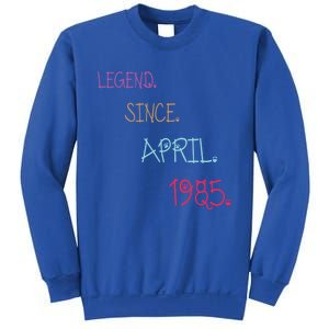 Legend Since April 1985 Birthday Gamers Gift Sweatshirt