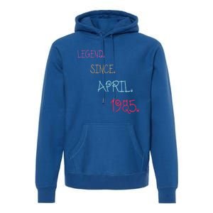 Legend Since April 1985 Birthday Gamers Gift Premium Hoodie