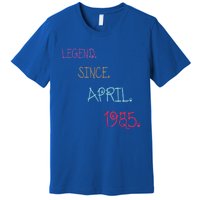 Legend Since April 1985 Birthday Gamers Gift Premium T-Shirt