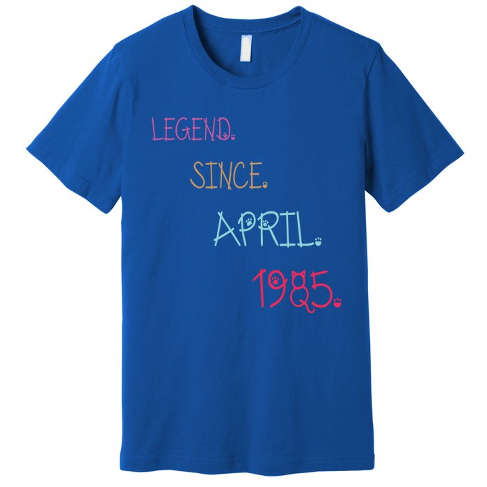 Legend Since April 1985 Birthday Gamers Gift Premium T-Shirt