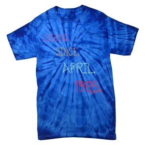 Legend Since April 1985 Birthday Gamers Gift Tie-Dye T-Shirt