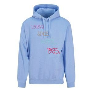 Legend Since April 1985 Birthday Gamers Gift Unisex Surf Hoodie