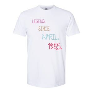 Legend Since April 1985 Birthday Gamers Gift Softstyle CVC T-Shirt