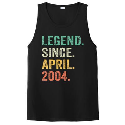 Legend Since April 2004 20th Birthday Gifts Boy 20 Years Old PosiCharge Competitor Tank