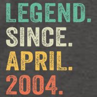 Legend Since April 2004 20th Birthday Gifts Boy 20 Years Old Vector Backpack