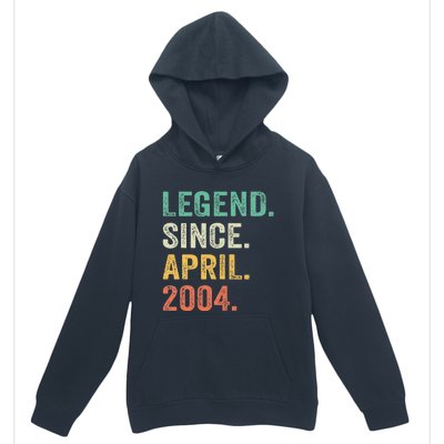 Legend Since April 2004 20th Birthday Gifts Boy 20 Years Old Urban Pullover Hoodie