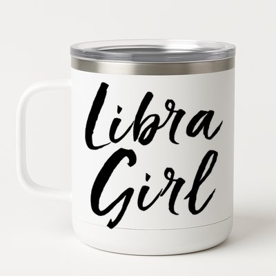 Libra September And October Birthday Gift Gift 12 oz Stainless Steel Tumbler Cup