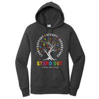 Love Support Accept Understand Autism Awareness Autistic Women's Pullover Hoodie