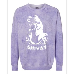 Lord Shiva Aesthetic Design Om Namah Shivay Art Gift Colorblast Crewneck Sweatshirt