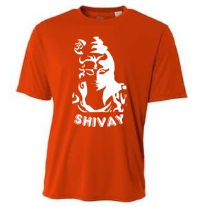 Lord Shiva Aesthetic Design Om Namah Shivay Art Gift Cooling Performance Crew T-Shirt