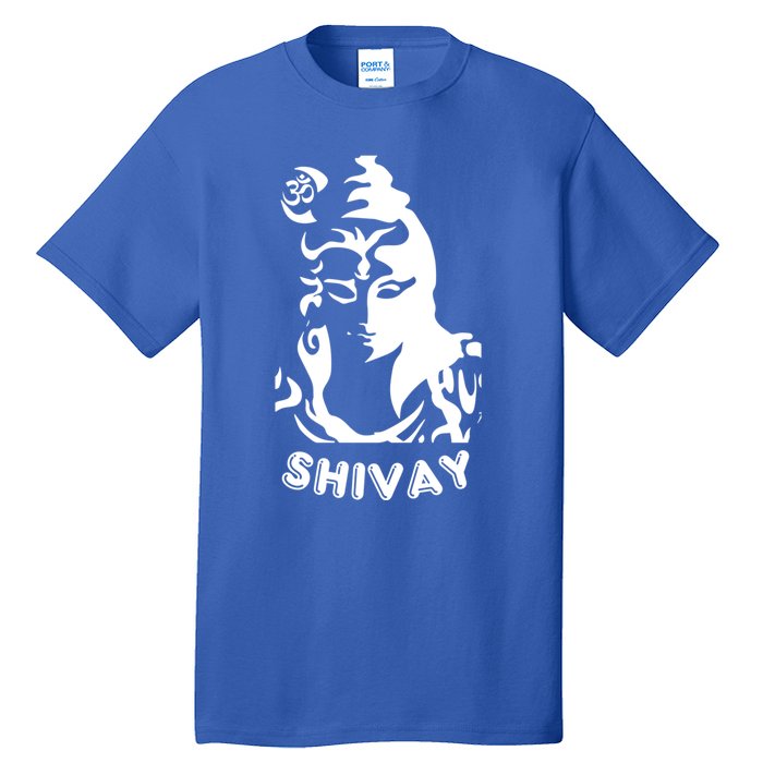 Lord Shiva Aesthetic Design Om Namah Shivay Art Gift Tall T-Shirt