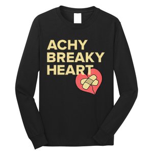 Lyriclyfe Sweatshirt Achy Breaky Heart Long Sleeve Shirt