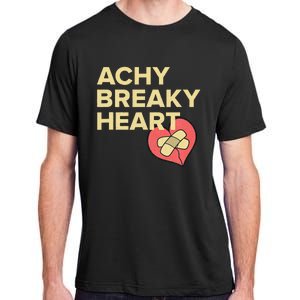 Lyriclyfe Sweatshirt Achy Breaky Heart Adult ChromaSoft Performance T-Shirt