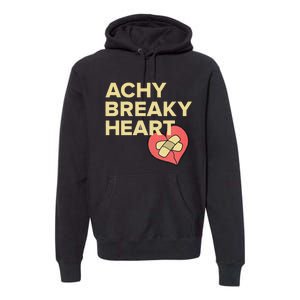 Lyriclyfe Sweatshirt Achy Breaky Heart Premium Hoodie