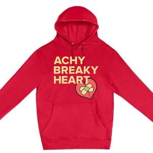 Lyriclyfe Sweatshirt Achy Breaky Heart Premium Pullover Hoodie