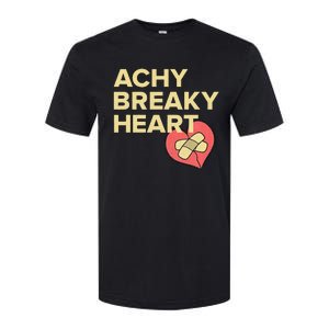 Lyriclyfe Sweatshirt Achy Breaky Heart Softstyle CVC T-Shirt