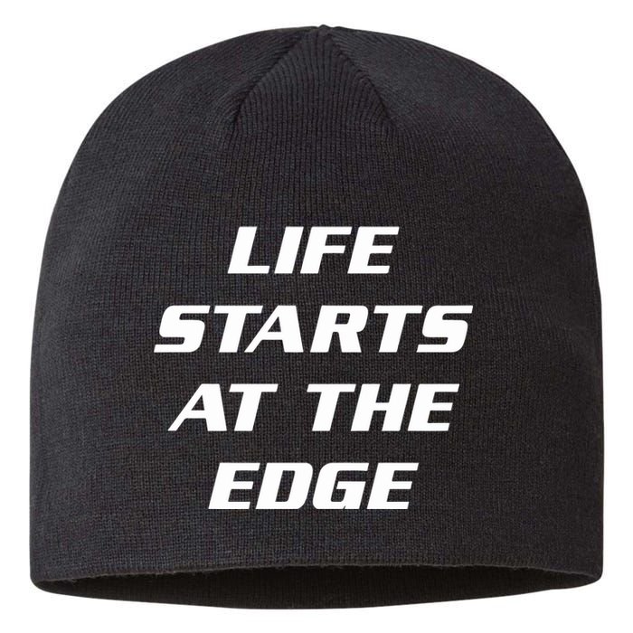 Life Starts At The Edge Sustainable Beanie