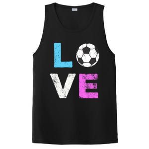 Love Soccer American Team Fan Gift PosiCharge Competitor Tank