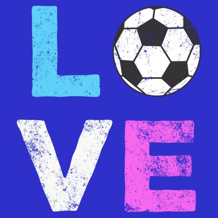 Love Soccer American Team Fan Gift Tall T-Shirt