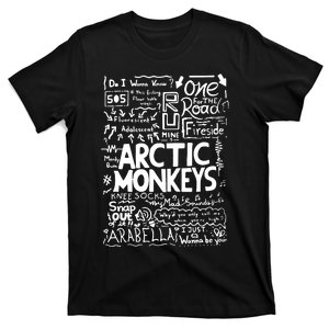 List Songs Arctic Monkeys T-Shirt