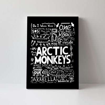 List Songs Arctic Monkeys Canvas