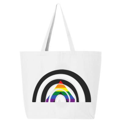 LGBTQ Straight Ally Flag LGBTQIA+ Rainbow Straight Ally 25L Jumbo Tote