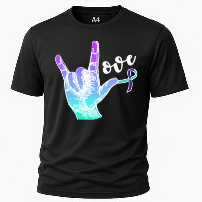 Love Suicide Awareness Sign Language Performance Shirt