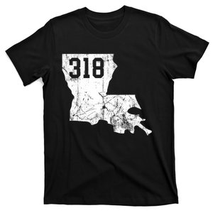 Louisiana State Area Code 318 New Orleans Mardi Gras T-Shirt