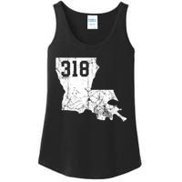 Louisiana State Area Code 318 New Orleans Mardi Gras Ladies Essential Tank