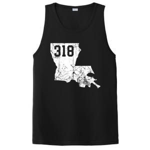 Louisiana State Area Code 318 New Orleans Mardi Gras PosiCharge Competitor Tank