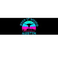 Longhorn Sunset Austin Texas Keep It Weird Bumper Sticker