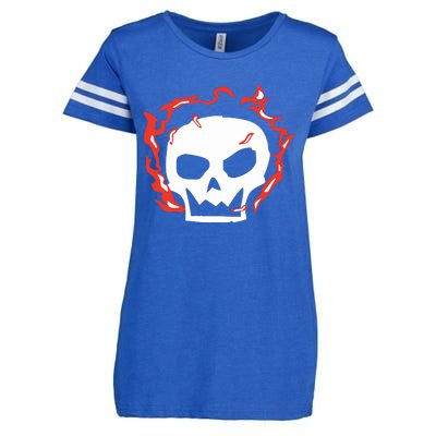 Lonely Stars A Skull Enza Ladies Jersey Football T-Shirt