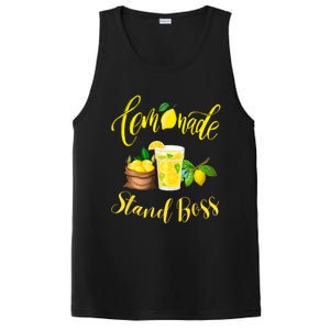 Lemonade Stand Boss Funny Lemonade Summer PosiCharge Competitor Tank