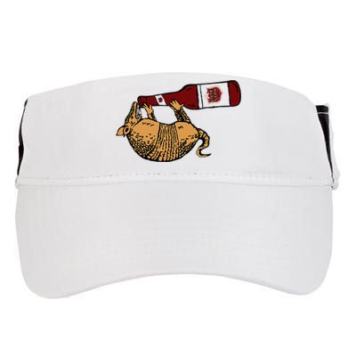 Lone Star Beer Armadillo Texas Adult Drive Performance Visor