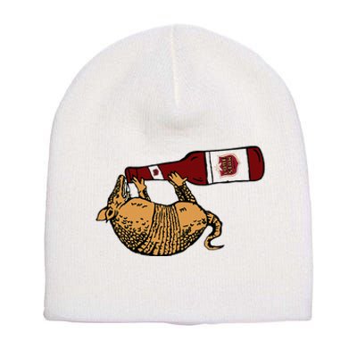 Lone Star Beer Armadillo Texas Short Acrylic Beanie