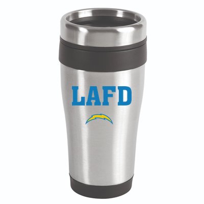 Lafd Style Blue 16oz Travel Tumbler