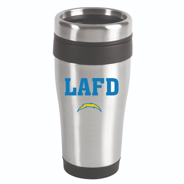 Lafd Style Blue 16oz Travel Tumbler