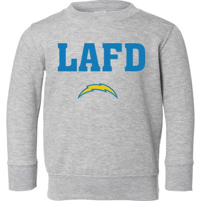 Lafd Style Blue Toddler Sweatshirt
