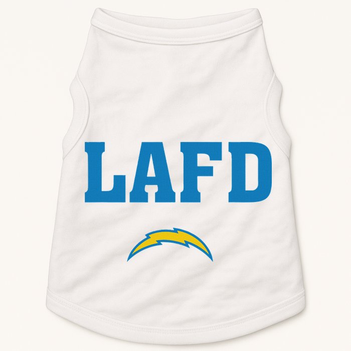 Lafd Style Blue Doggie Tank