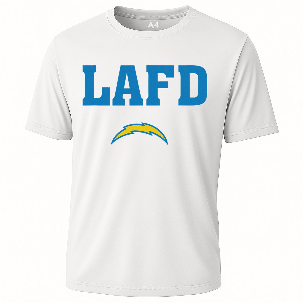 Lafd Style Blue Performance Shirt