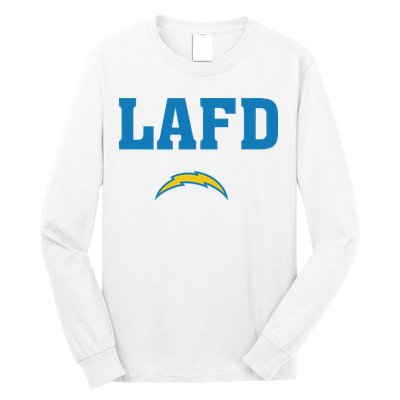 Lafd Style Blue Long Sleeve Shirt