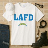 Lafd Style Blue Tall T-Shirt