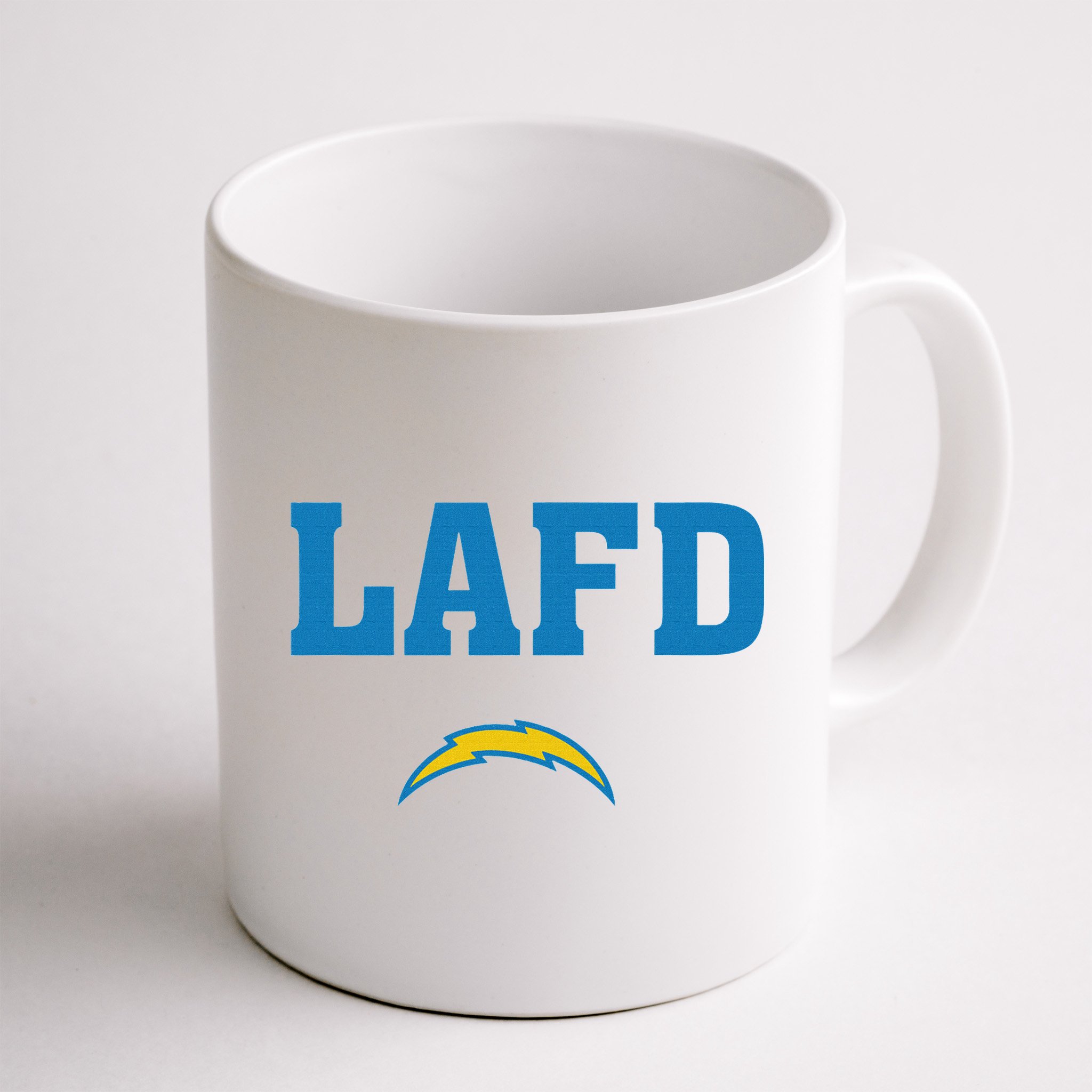 Lafd Style Blue Mug